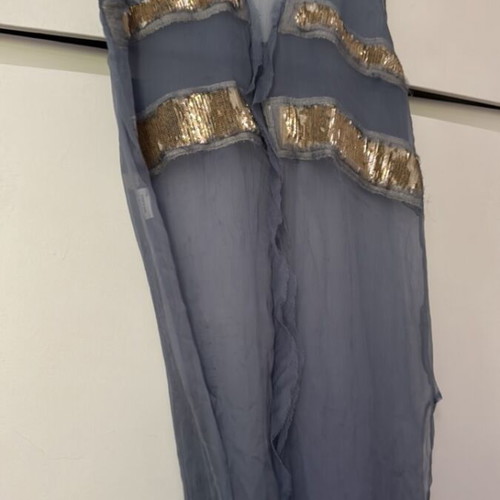 Rococo blouse dress used, size S, blue
