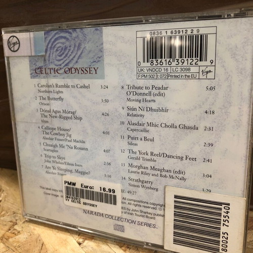 Celtic Odyssey CD used, in very good condition