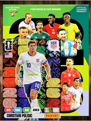 Momentum card Christian Pulisic USA FIFA World Cup 2026 Andrenalyn XL new