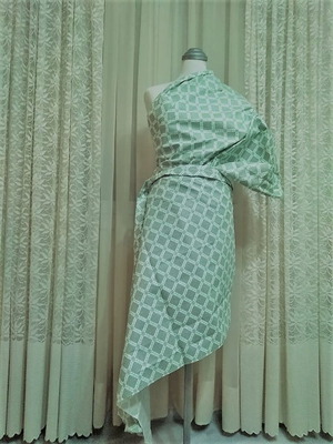Vintage ύφασμα 60s καινούργιο, 100% βαμβάκι, φάρδος 73 εκ.