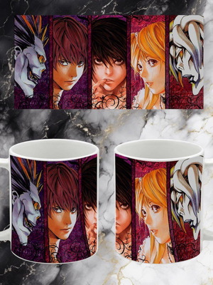 Death Note Characters Mug new