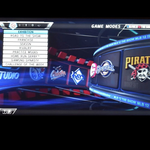 MLB 12: The Show PS3 game used, sports baseball simulation