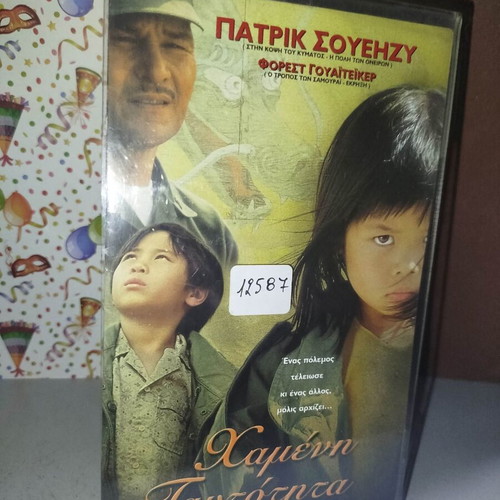 Lost Identity VHS tape used with cover and subtitles