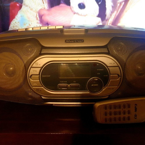 Silvercrest portable radio cassette player like new with MP3, USB, cassette