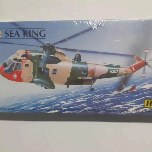 Modeling collectible Sea King military helicopter 1:72 new sealed