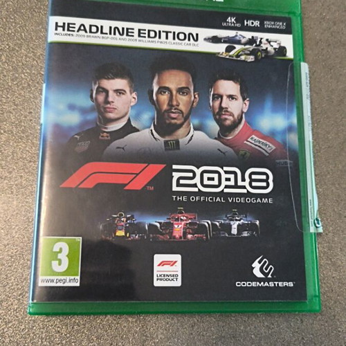 F1 2018 Headline Edition Xbox One game