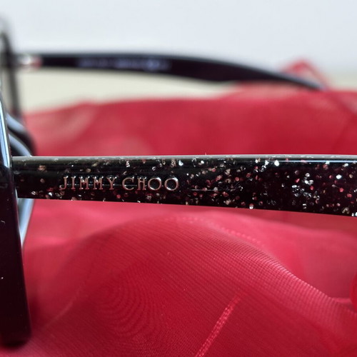 Jimmy Choo MACE/S Black women's sunglasses used