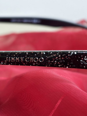 Jimmy Choo MACE/S Black women's sunglasses used