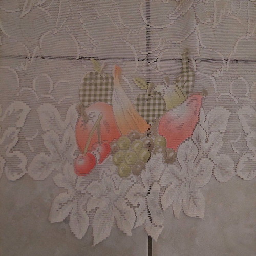 Kitchen curtain used with fruit patterns, size 98×40