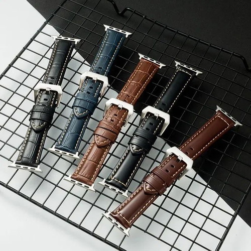 Leather watch straps 22mm new, classic and elegant design