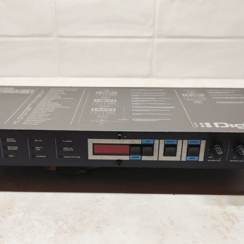 Digitech DSP 128 digital signal processor used, vintage rack multi effects
