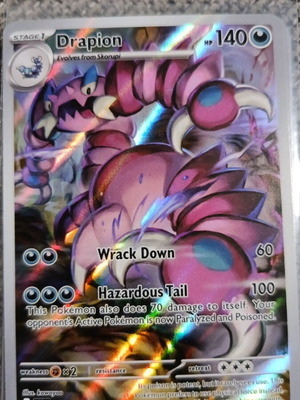 Drapion Pokémon card new, perfect order 097/088