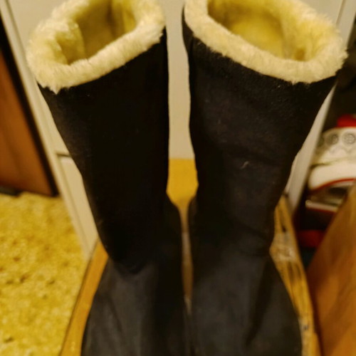 Black Boots New Size 38