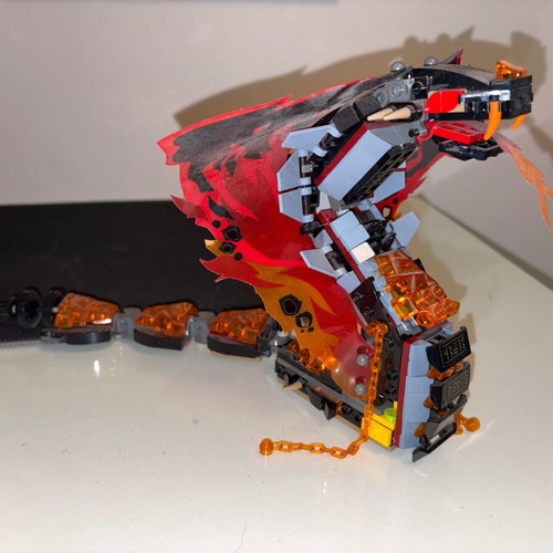 Lego Ninjago Killow vs Samurai X set used for ages 8-14 with Fire Fang gift