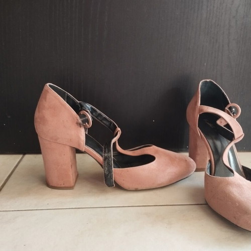 Castor Pink Heels used, size 36, platform style