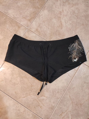 Billabong vintage shorts new with gold embroidered threads and sequins, size S
