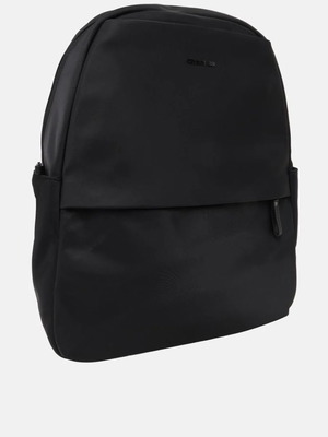 Cerruti 1881 backpack, black nylon and calf leather