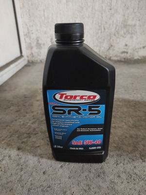 Torco SR-5 1L 5w-40 συνθετικό λάδι αυτοκινήτου καινούργιο