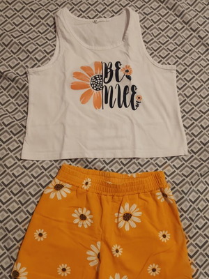 Nek Kids Wear summer set for girls with shorts