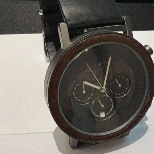 Bobo Bird wooden male watch used, black and brown