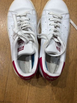 Adidas Stan Smith shoes like new, white, size 36.5