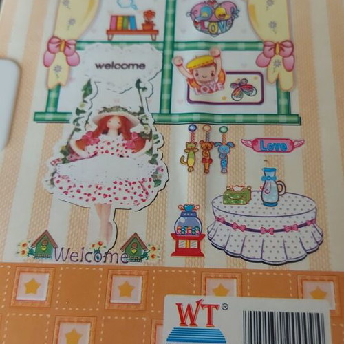 Girls' diary new 11.50 x 14.50 centimeters