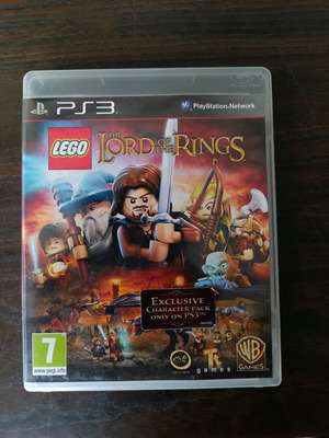 Lego Lord of the Rings PS3 game like new