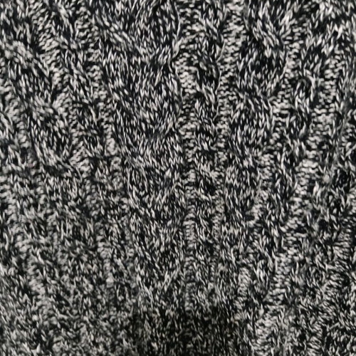 Knitted sweater like new, size S, black and white