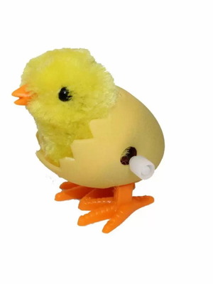 Wind-up chick 9x7cm with movement new