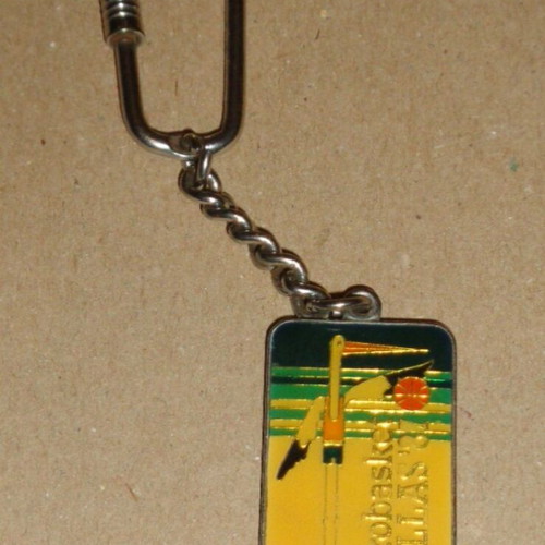 Keychain Eurobasket Athens 1987 used