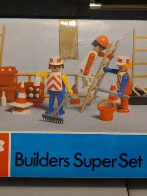 Playmobil Playpeople 1720 Builders used