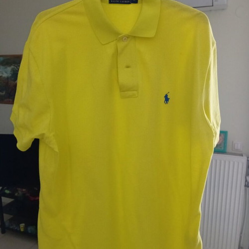 Ralph Lauren Polo shirt like new, yellow, size M