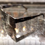 Prada sunglasses like new, unisex, black and brown
