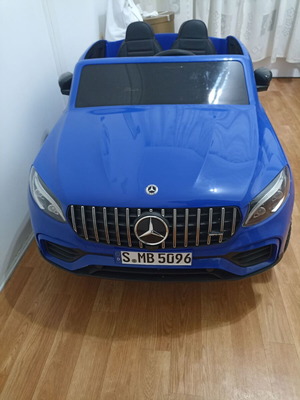 Mercedes Benz GLC63C ηλεκτροκίνητο παιδικό αυτοκίνητο σαν καινούργιο, μπλε
