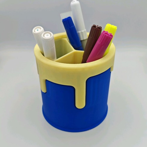 Pencil holder new, container-shaped made of esun pla+ material