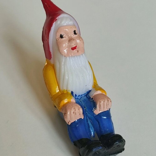 Disney 80s dwarf miniature figure used, Snow White