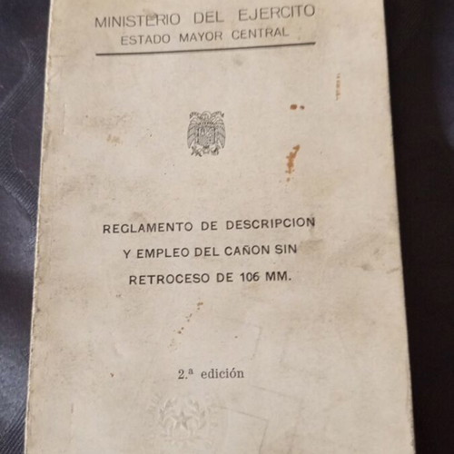 Ισπανικός στρατιωτικός κανονισμός 1971 μεταχειρισμένος, ΠΑΟ 106 και 206 χιλ.