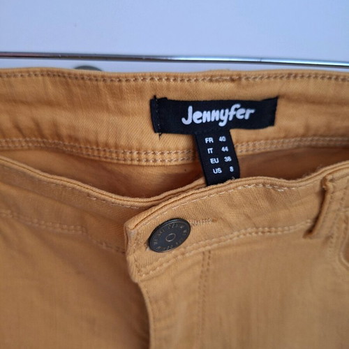 Jennyfer women's pants mustard size Mideum like new