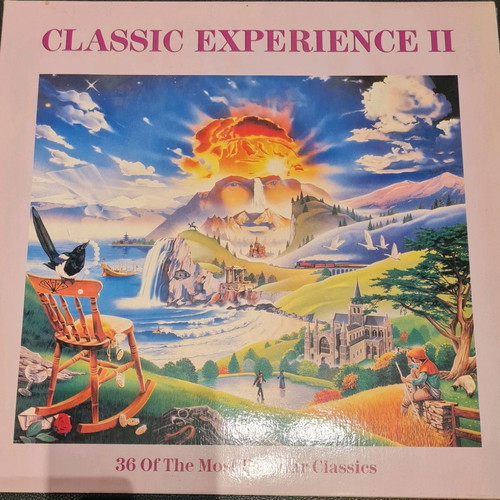 Double vinyl record used with classical music, 36 tracks