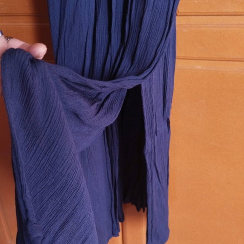 Long summer dress blue like new