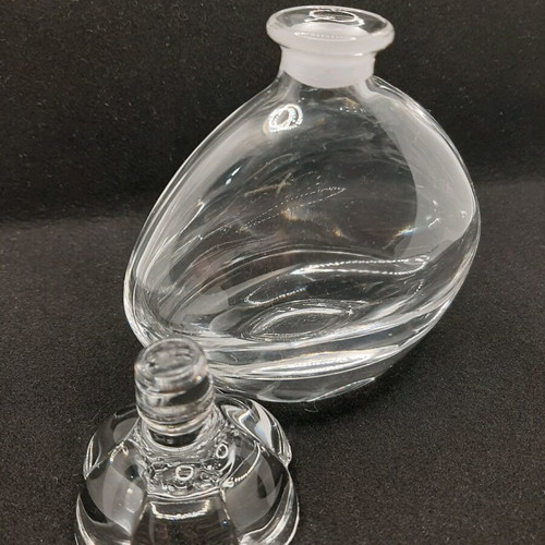 RCR Italian crystal perfume bottle new, height 12.5 cm