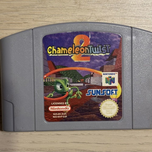 Chameleon Twist 2 Nintendo 64 used, PAL English