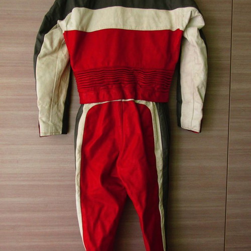 Brema leather motorcycle suit used, size 46, two-piece