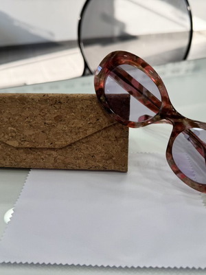 4square sunglasses new, red and pink