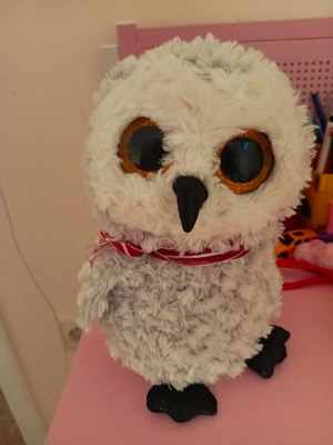 Owl Plush Teddy Bear like new