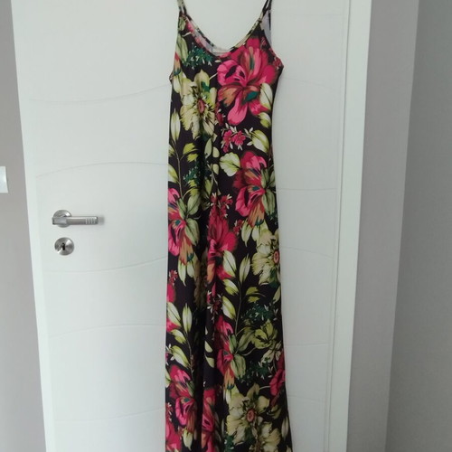 Summer dress like new, airy, colorful, size M