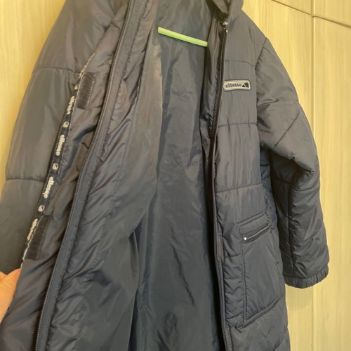Ellesse coat used, long jacket for size 164-170cm blue