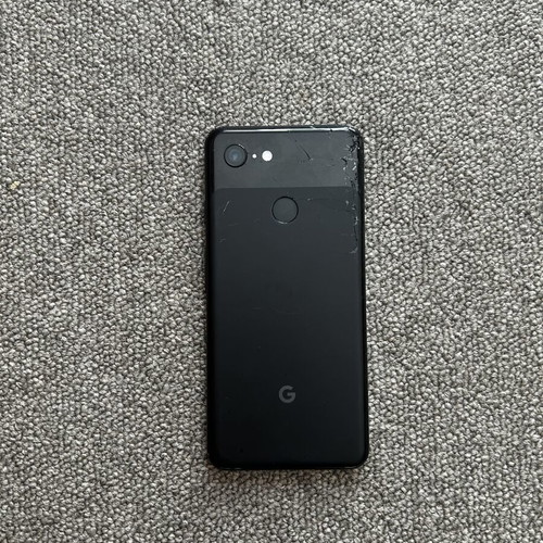 Google Pixel 3 64GB smartphone, unlocked, cracked screen