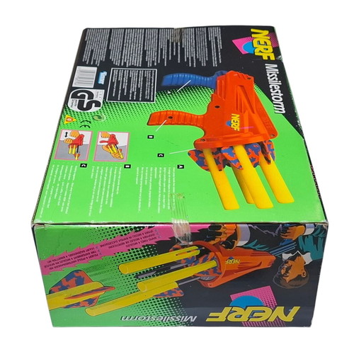 Vintage Kenner Nerf Missilestorm toy new, 90s collectible