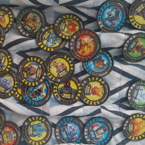 War Titans metal tags used